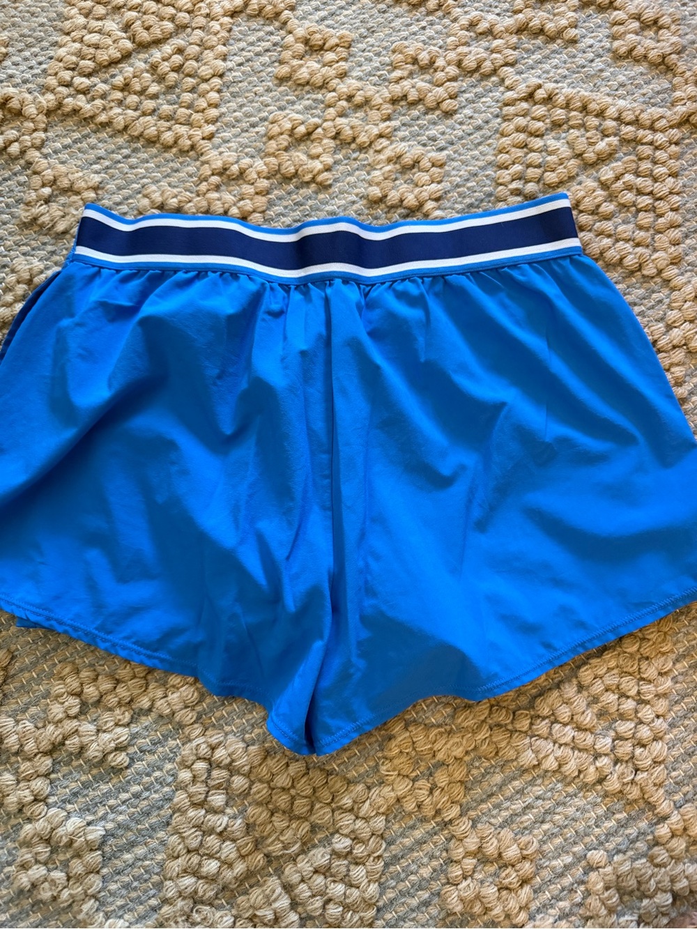Nike Women's Royal Blue Athletic Running Shorts - Picture 2 of 5